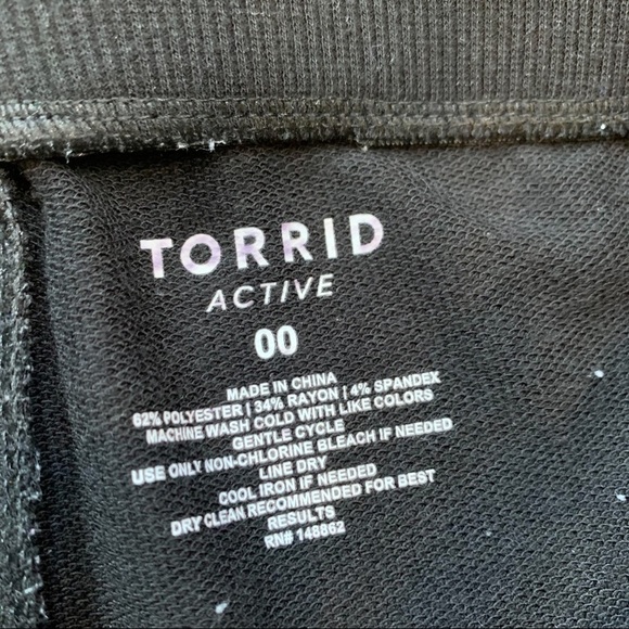 Torrid active neon stripe joggers, 00 M 10. - Picture 6 of 6